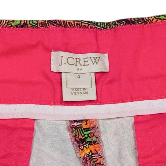 EUC J.Crew Shorts Sz. 4 Classic Tailored Preppy Chic Summer Casual Timeless - Picture 4 of 8